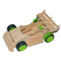 Wooden Construction Set Rennwagen